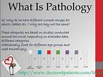 What Does Pathology Mean?