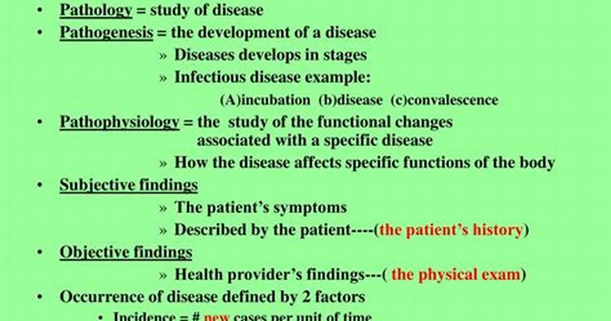 What Does Pathophysiology Mean