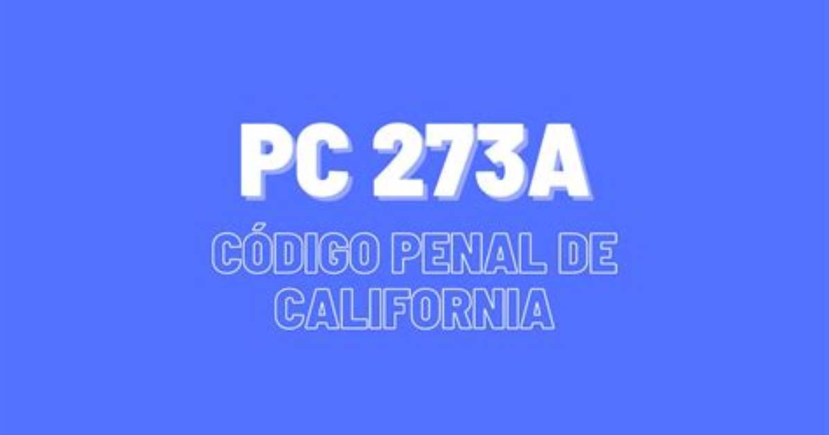What Does Pc 273A Mean