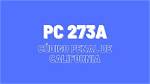 What Does Pc 273A Mean
