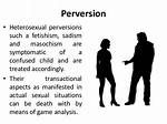 What Does Perversion Mean?