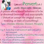 What Does Pervert Mean?