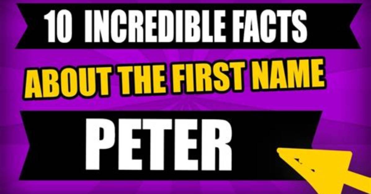 What Does Peter Mean?