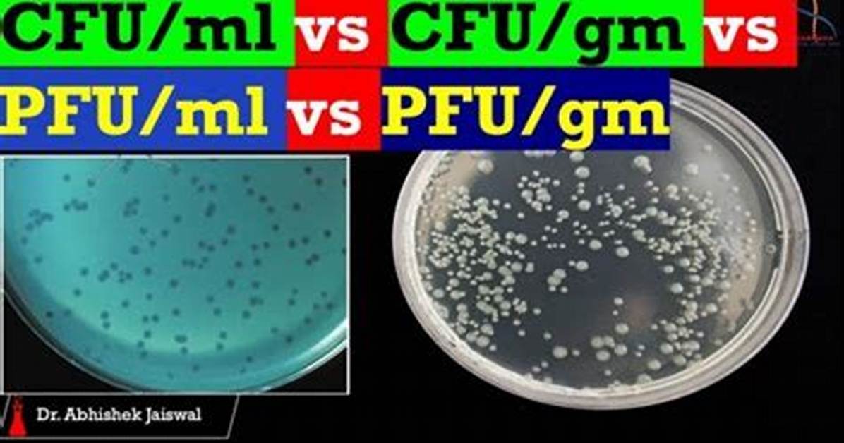 What Does Pfu Ml Indicate