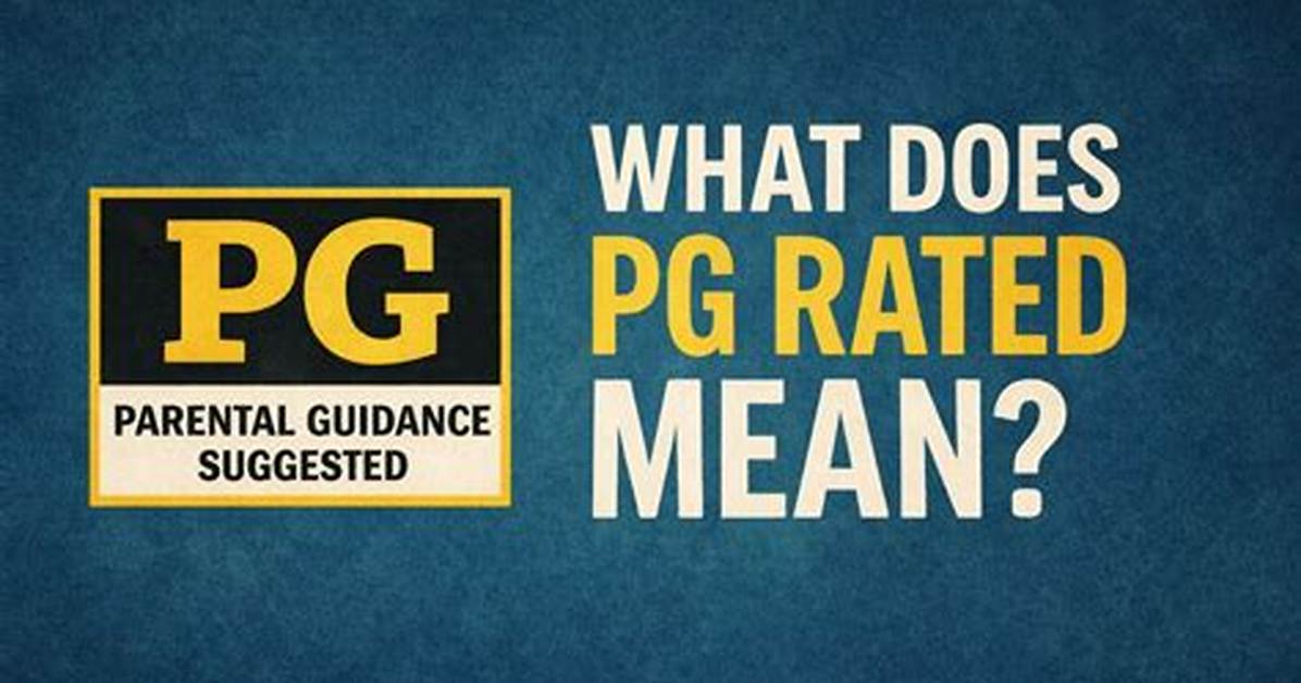 What Does Pg Mean