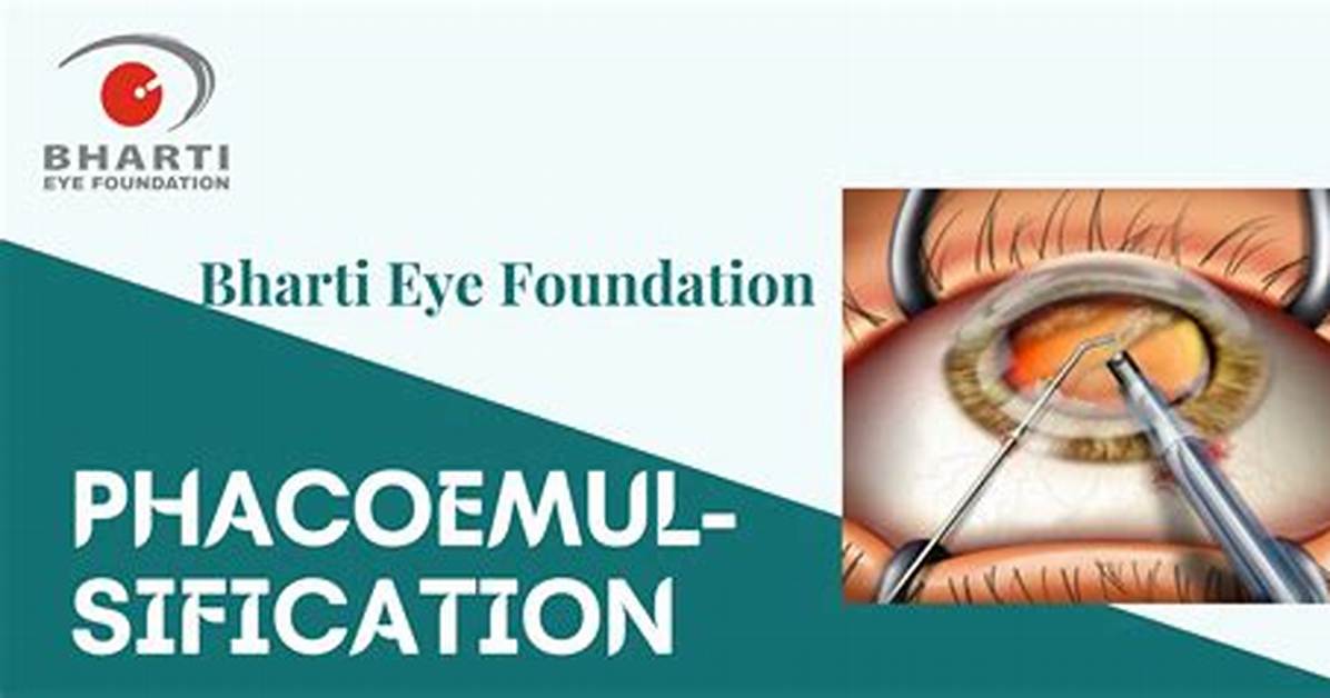 What Does Phacoemulsification Mean?
