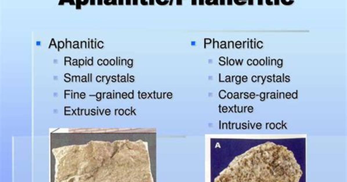 What Does Phaneritic Mean?