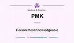 What Does Pmk Mean?