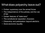 What Does Polyarchy Meaning?