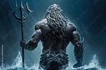 What Does Poseidon Hold?