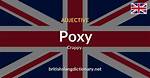 What Does Poxy Mean?