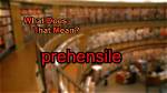 What Does Prehensile Mean?