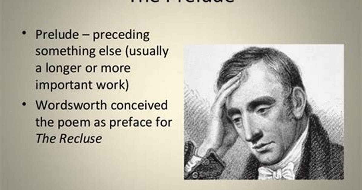 What Does Prelude Mean