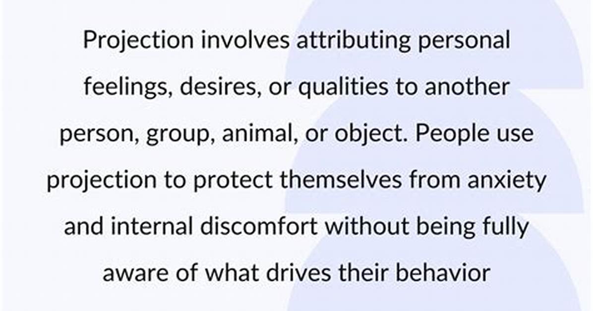 What Does Projection Mean?