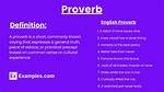 What Does Proverb Mean