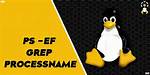 What Does "Ps -Ef|Grep Processname" Mean?