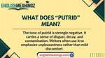 What Does Putrid Mean