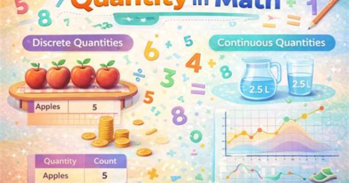What Does Quantity Mean in Math
