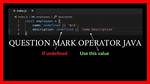 What Does Question Mark and Dot Operator? . Mean in C# 6.0?