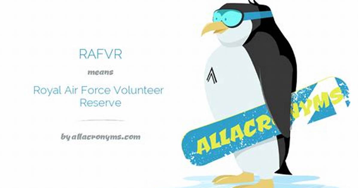 What Does Rafvr Mean?