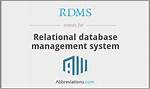 What Does Rdms Stand For