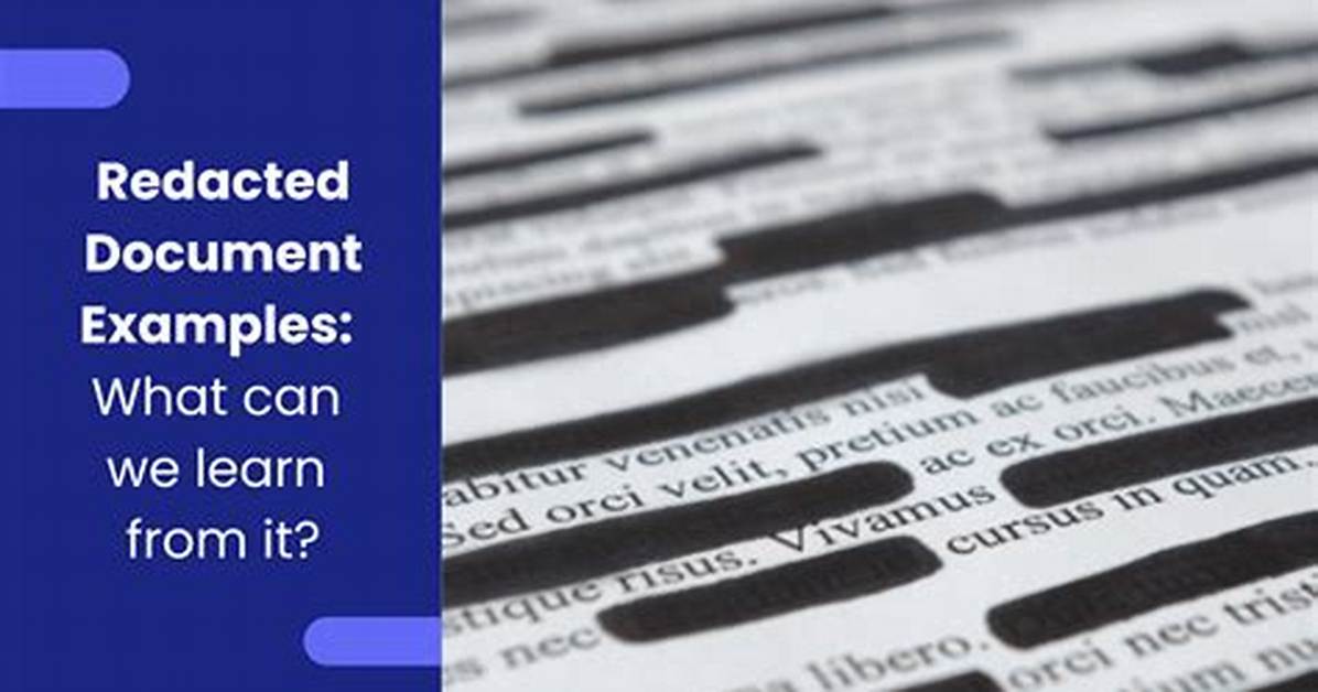 What Does Redacted Mean?
