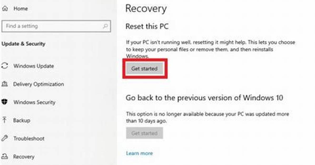 What Does Refreshing Your Pc Do?