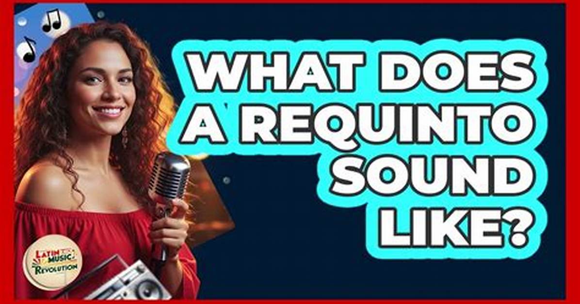 What Does Requinto Mean?