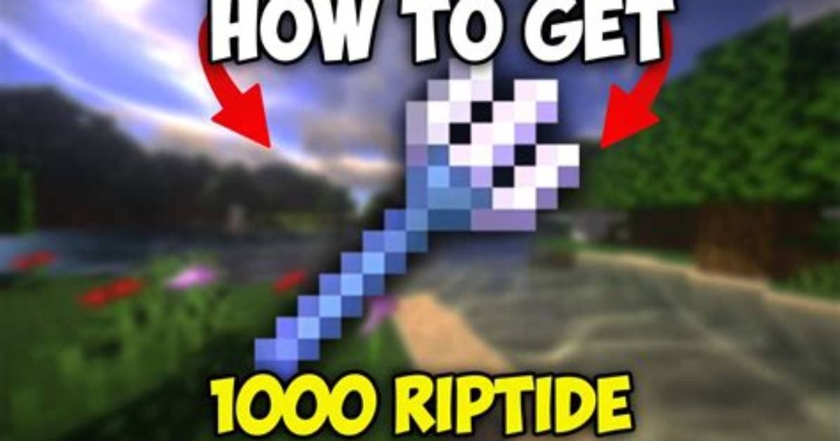 What Does Riptide Do in Minecraft?
