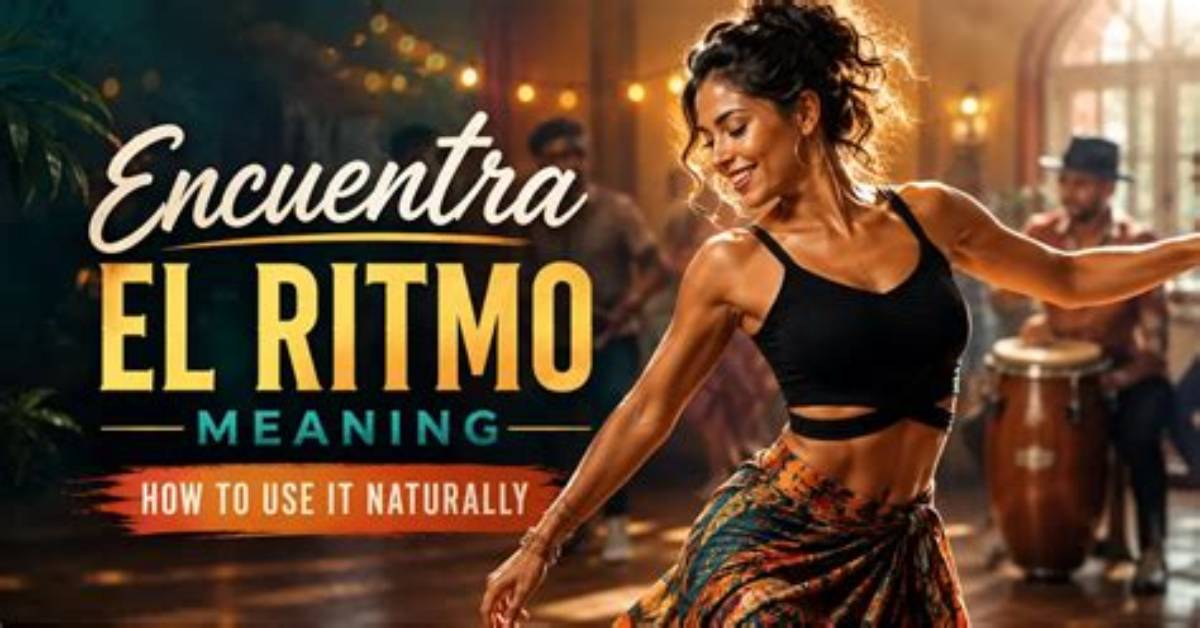 What Does Ritmo Mean?
