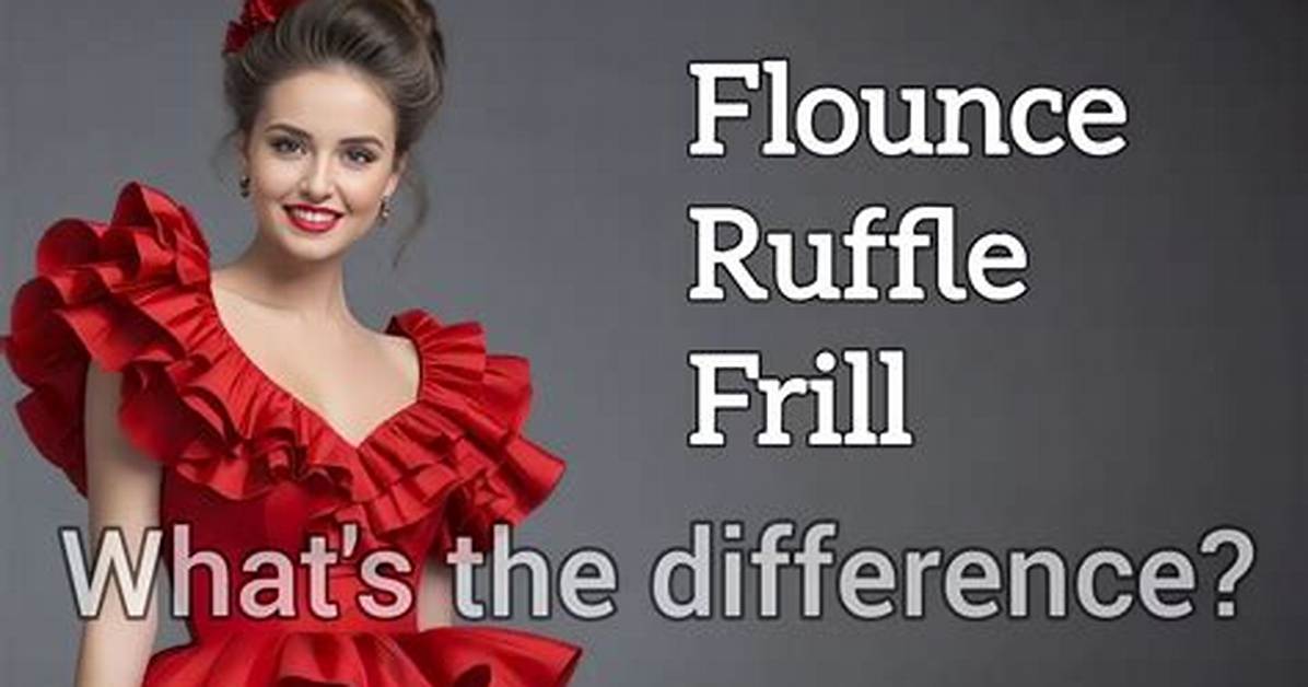 What Does Ruffled Mean?