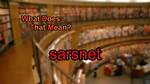 What Does Sarsnet Mean?