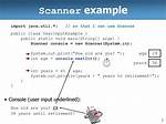What Does Scanner Input = New Scanner(System. In) Actually Mean?