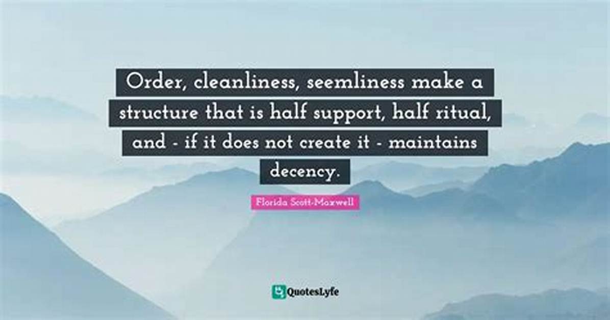 What Does Seemliness Mean?