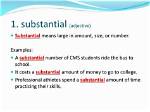 What Does Self-Substantial Meaning?