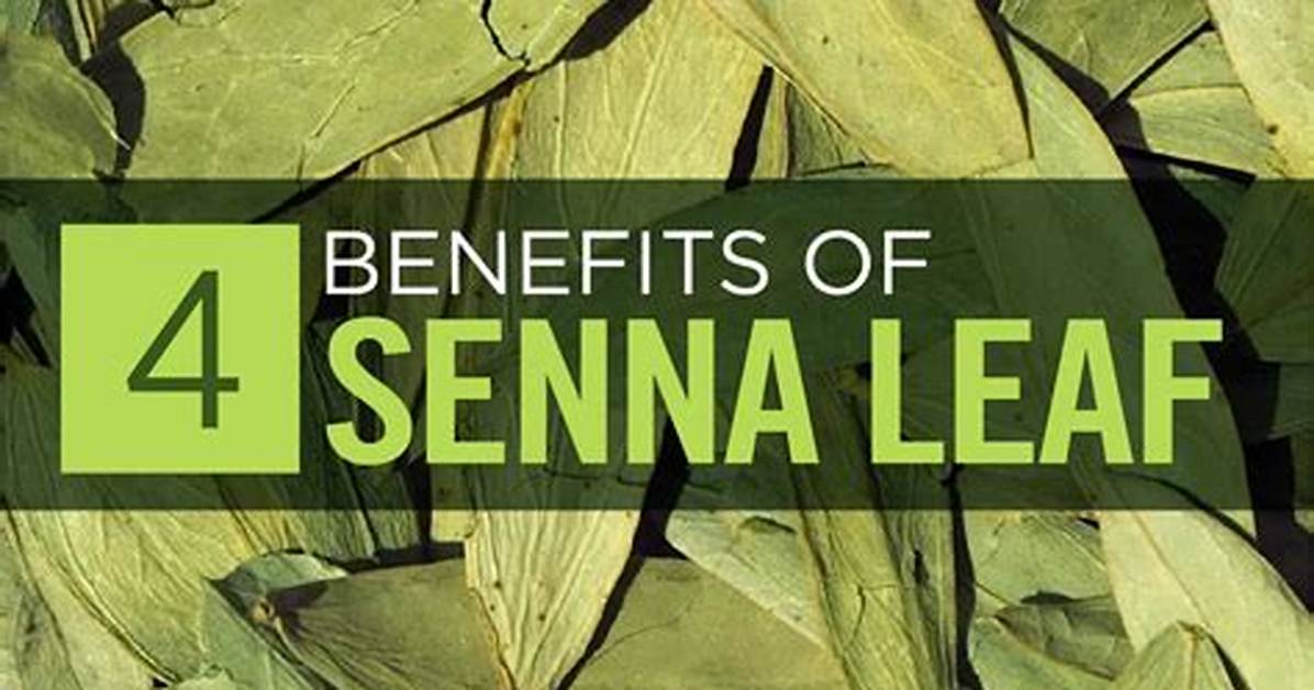 What Does Senna Leaf Do