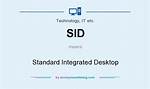 What Does Sid Stand for in Special Education