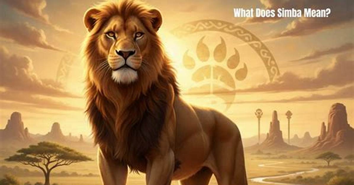 What Does Simba Mean