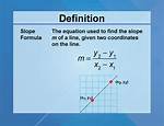 What Does Slope Mean