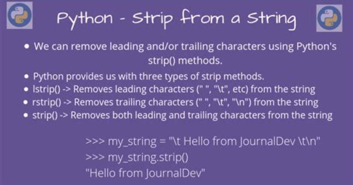 What Does Strip Mean