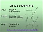 What Does Subdivision Mean?