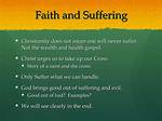 What Does Suffering Do?