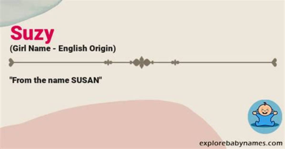 What Does Suzy Mean?