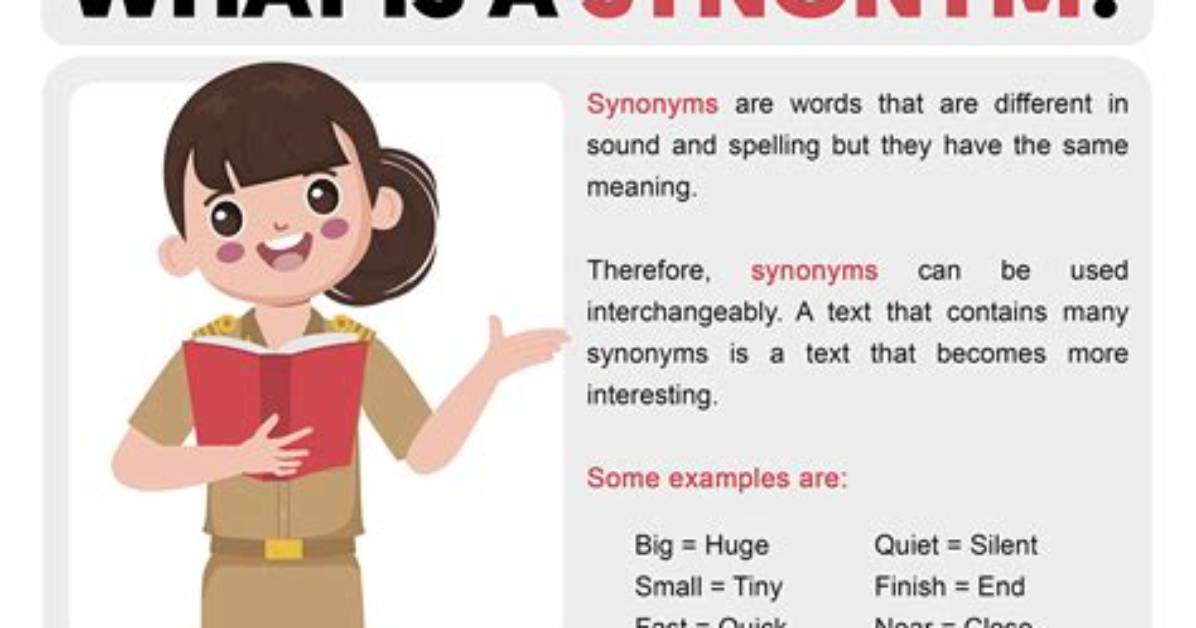 What Does Synonym Mean?