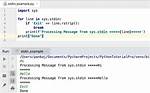 What Does Sys. Stdin Read?