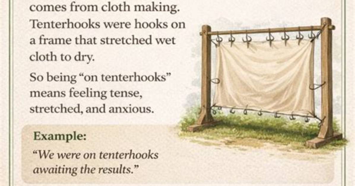 What Does Tenterhooks Mean?