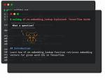 What Does Tf. Nn. Embedding_Lookup Function Do?