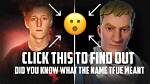 What Does Tfue Mean