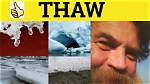 What Does Thawed Mean?