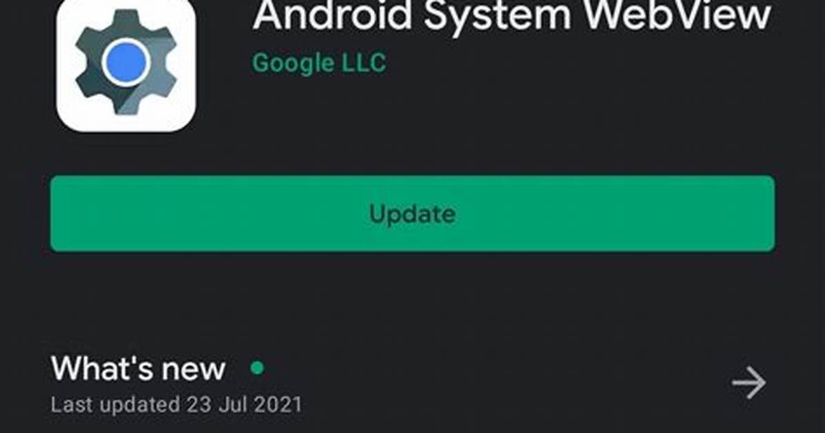 What Does the Android System Webview App Do?